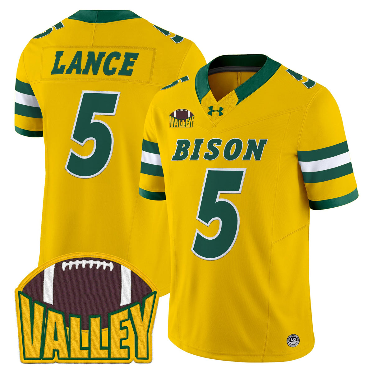 Men's North Dakota State Bison 2025 Vapor Limited Jersey - All Stitched