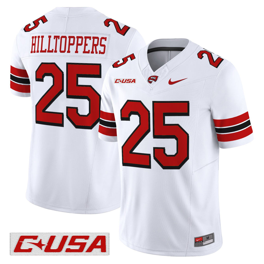 Men's Western Kentucky Hilltoppers 2025 Vapor Limited Jersey - All Stitched