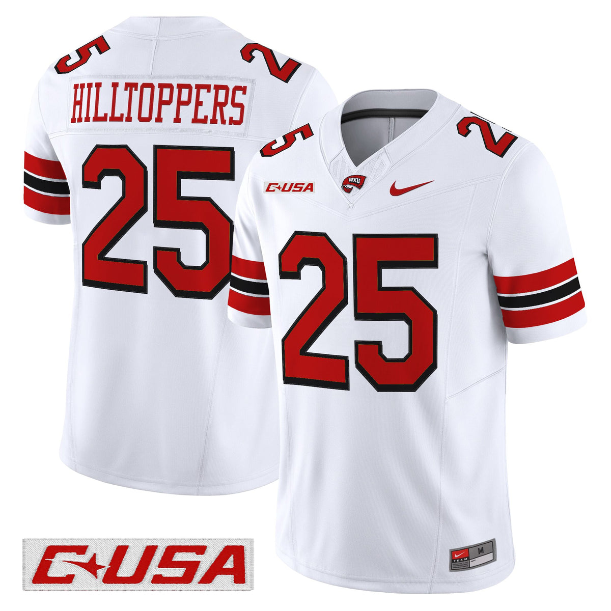 Men's Western Kentucky Hilltoppers 2025 Vapor Limited Jersey - All Stitched