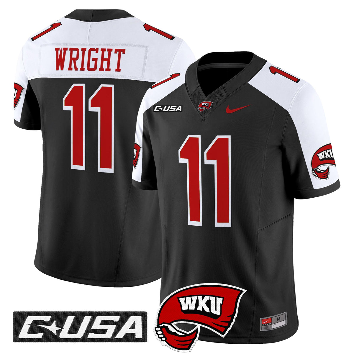 Men's Western Kentucky Hilltoppers 2025 Vapor Limited Jersey - All Stitched
