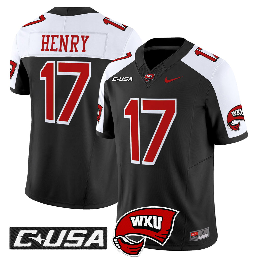 Men's Western Kentucky Hilltoppers 2025 Vapor Limited Jersey - All Stitched