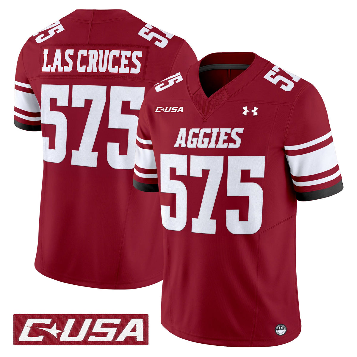 Men's New Mexico State Aggies 2025 Vapor Limited Jersey - All Stitched