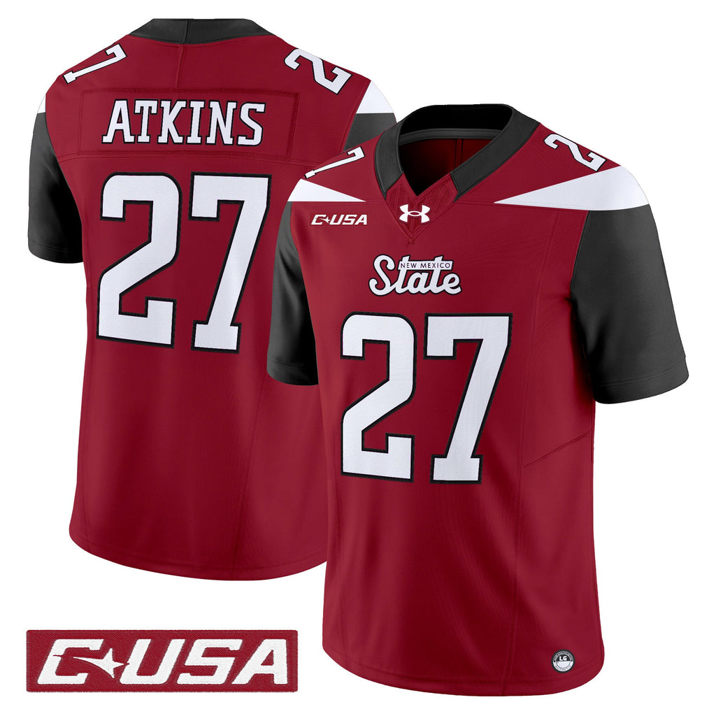 Men's New Mexico State Aggies 2025 Vapor Limited Jersey - All Stitched
