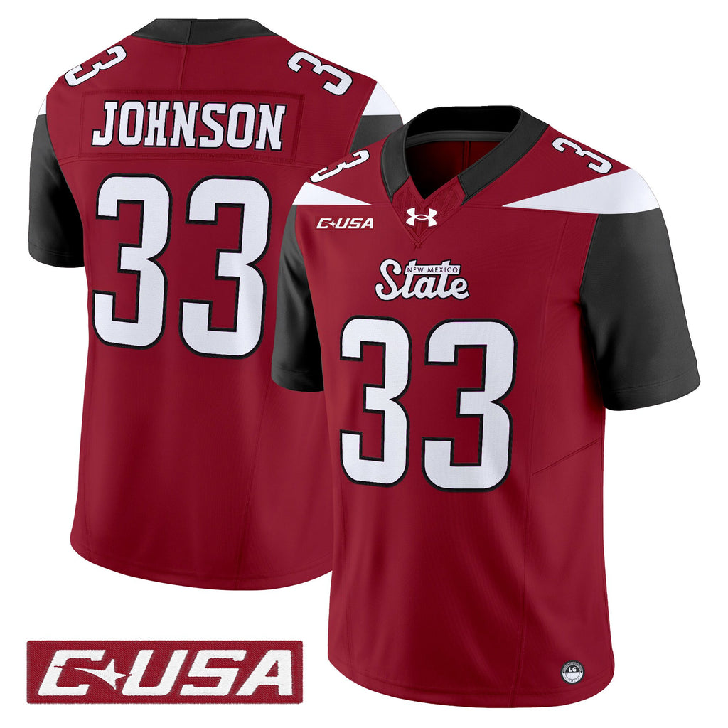 Men's New Mexico State Aggies 2025 Vapor Limited Jersey - All Stitched