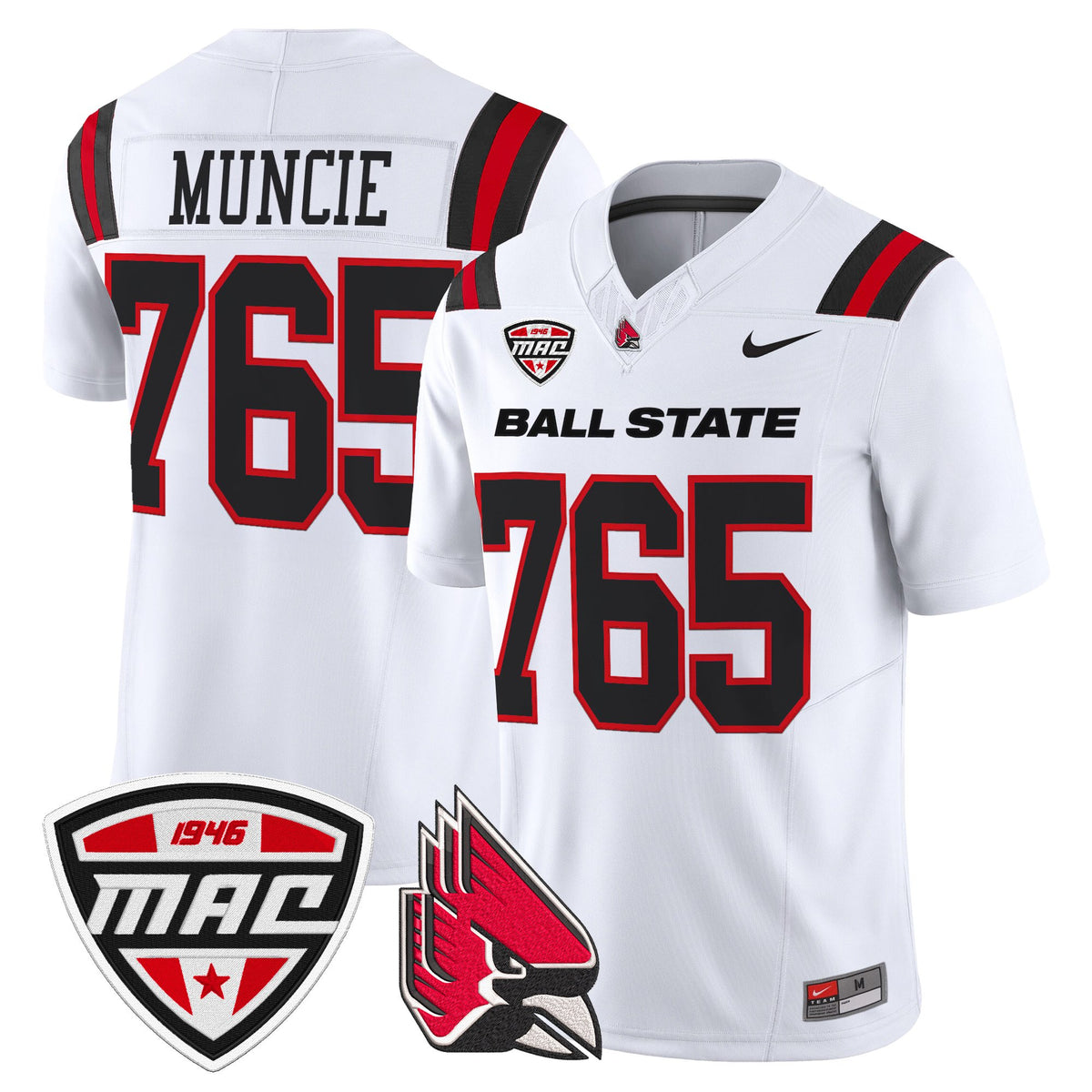 Men's Ball State Cardinals 2025 Vapor Limited Jersey - All Stitched