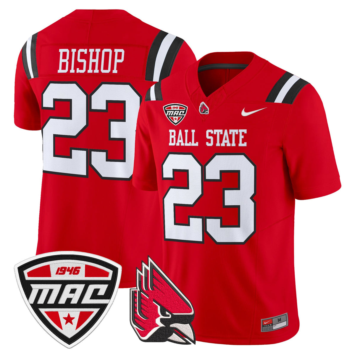 Men's Ball State Cardinals 2025 Vapor Limited Jersey - All Stitched