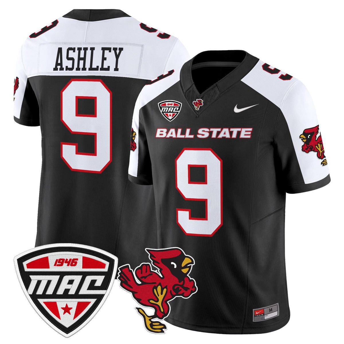 Men's Ball State Cardinals 2025 Vapor Limited Jersey - All Stitched