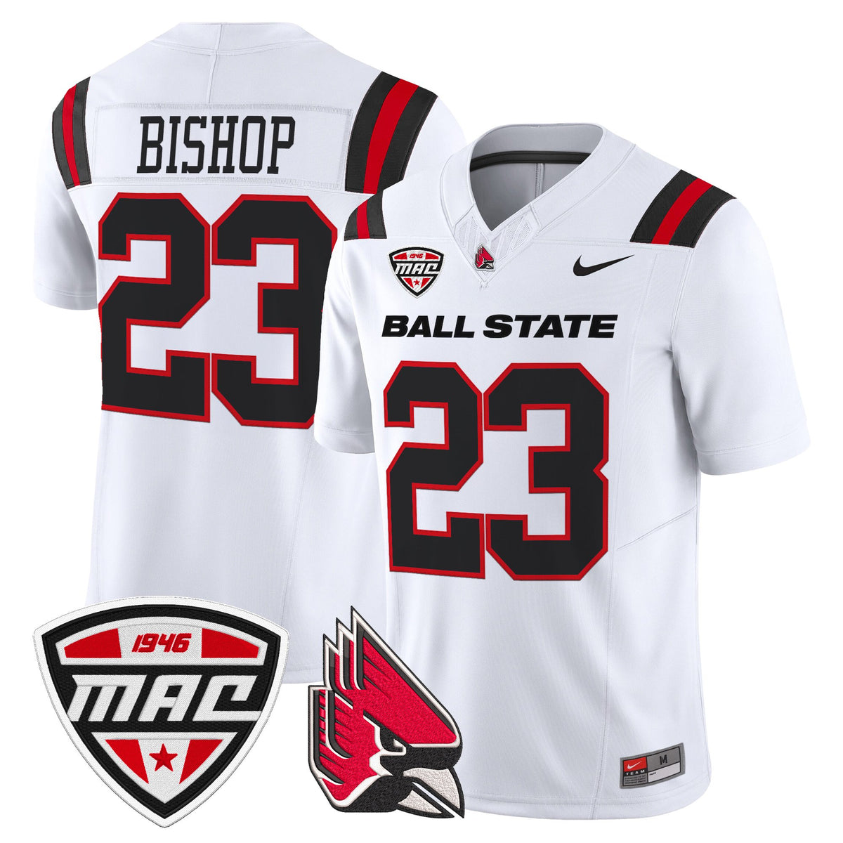 Men's Ball State Cardinals 2025 Vapor Limited Jersey - All Stitched