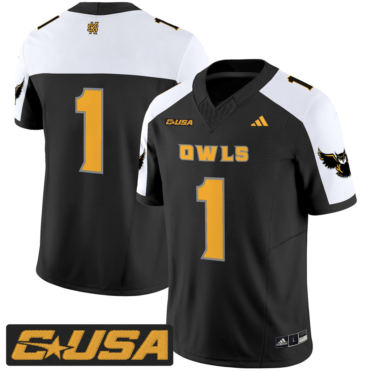 Men's Kennesaw State Owls 2025 Vapor Limited Jersey - All Stitched
