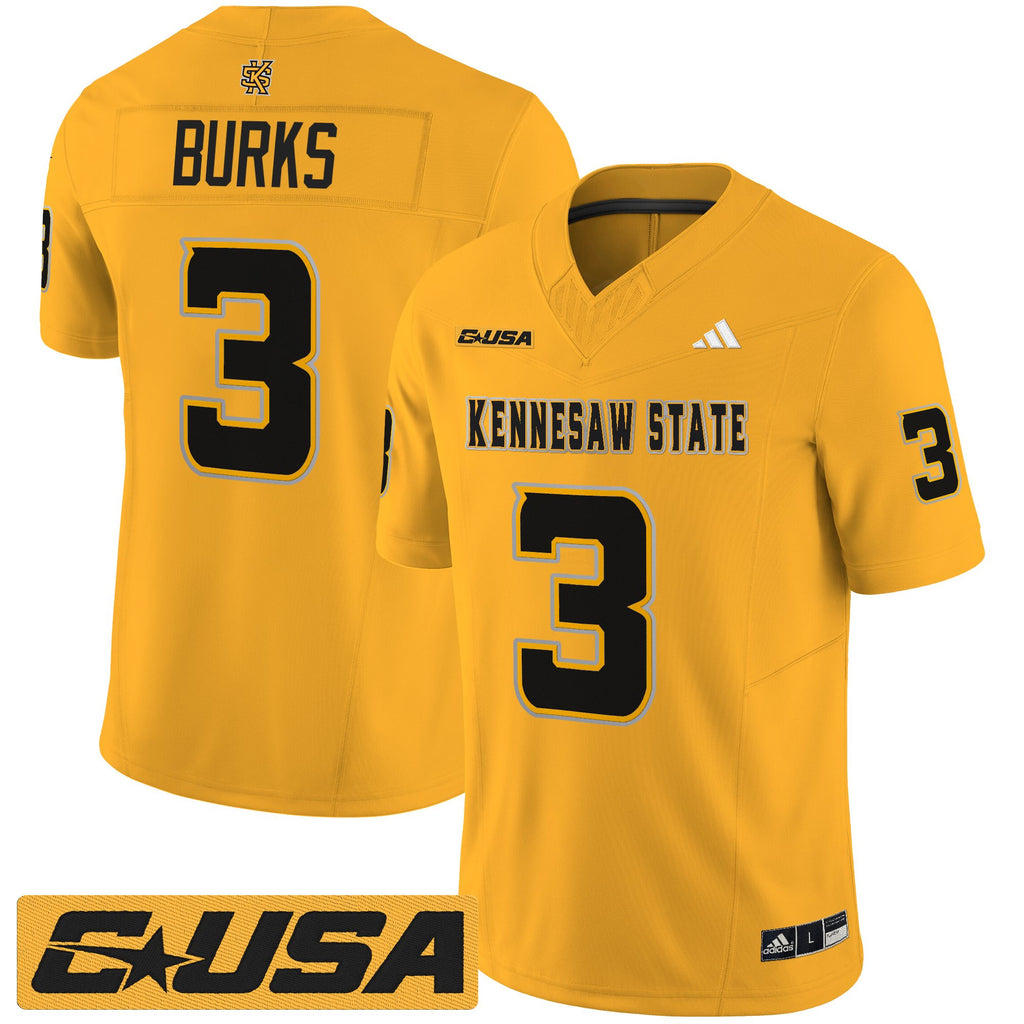 Men's Kennesaw State Owls 2025 Vapor Limited Jersey - All Stitched