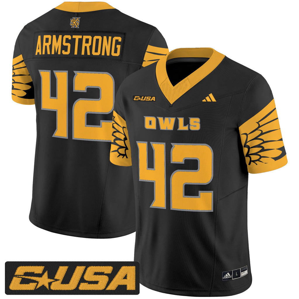 Men's Kennesaw State Owls 2025 Vapor Limited Jersey - All Stitched