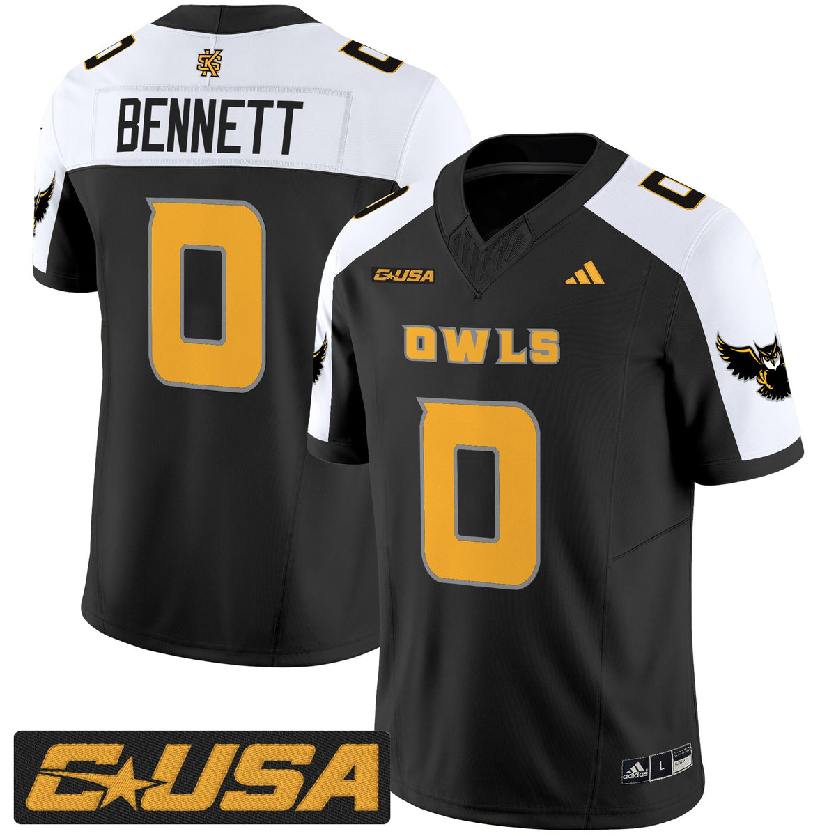 Men's Kennesaw State Owls 2025 Vapor Limited Jersey - All Stitched