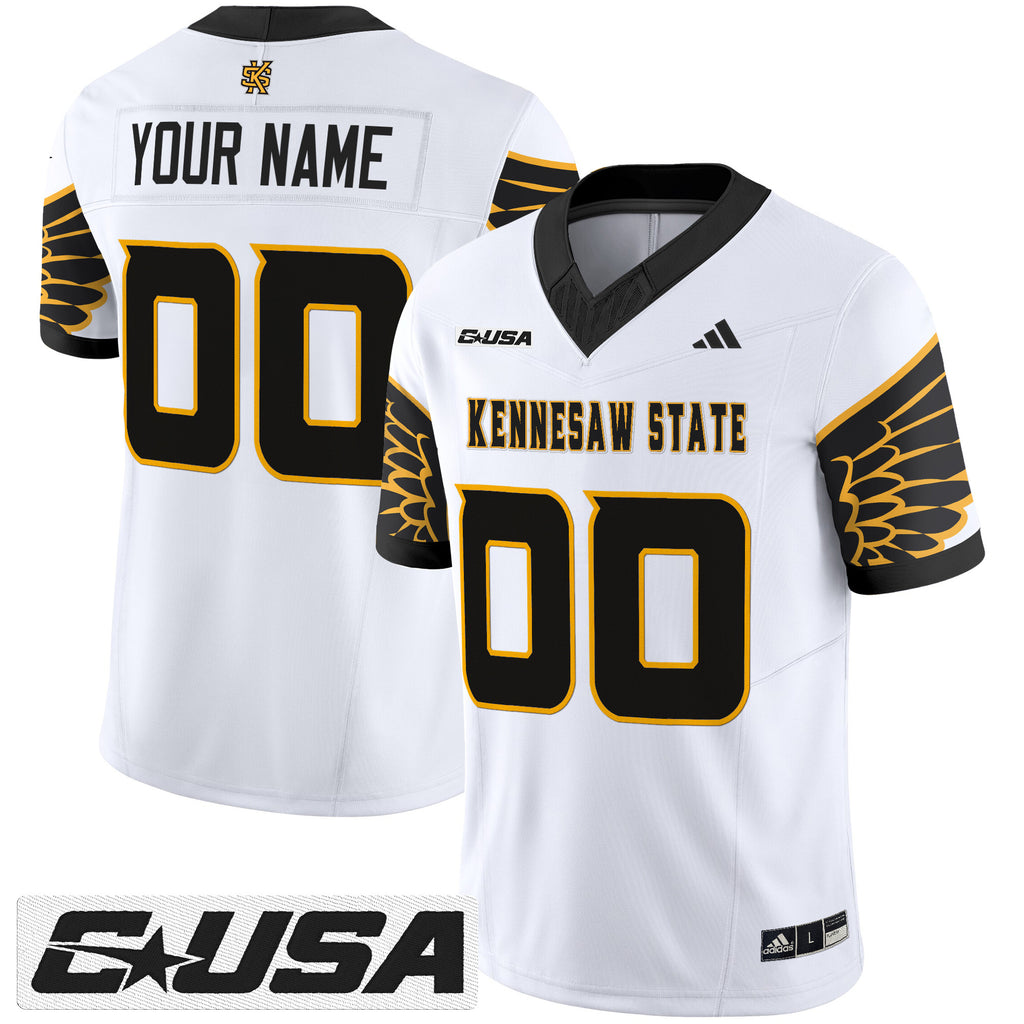 Kennesaw State Owls 2025 Vapor Limited Custom Jersey - All Stitched