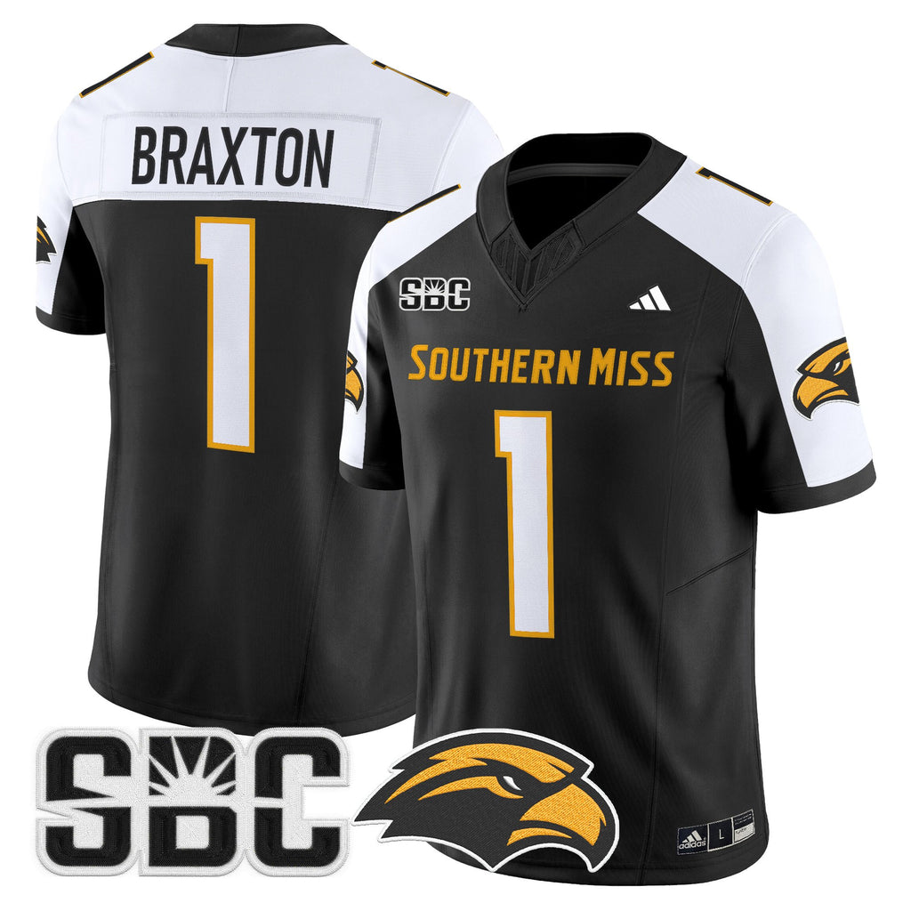 Men's Southern Miss Golden Eagles 2025 Vapor Limited Jersey - All Stitched