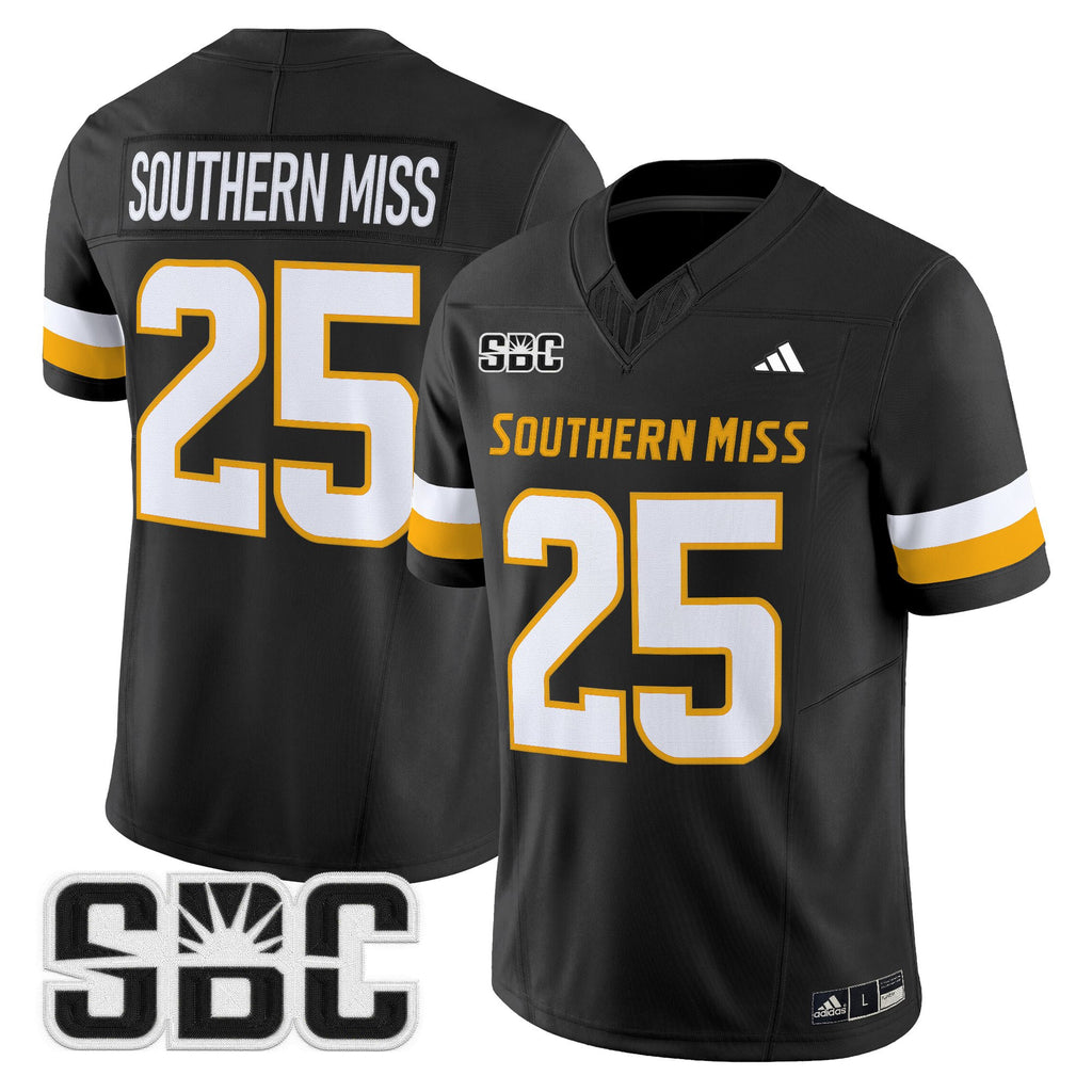 Men's Southern Miss Golden Eagles 2025 Vapor Limited Jersey - All Stitched