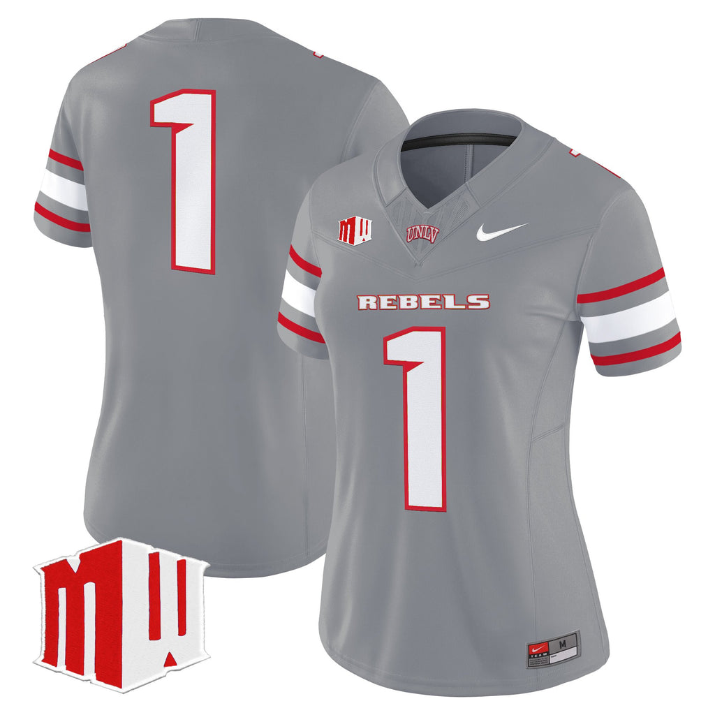 Women's UNLV Rebels 2025 Vapor Limited Jersey - All Stitched