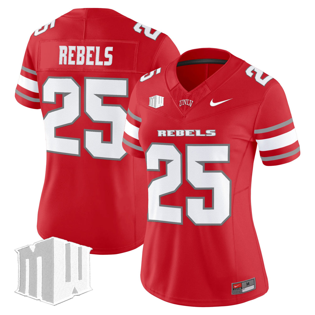 Women's UNLV Rebels 2025 Vapor Limited Jersey - All Stitched