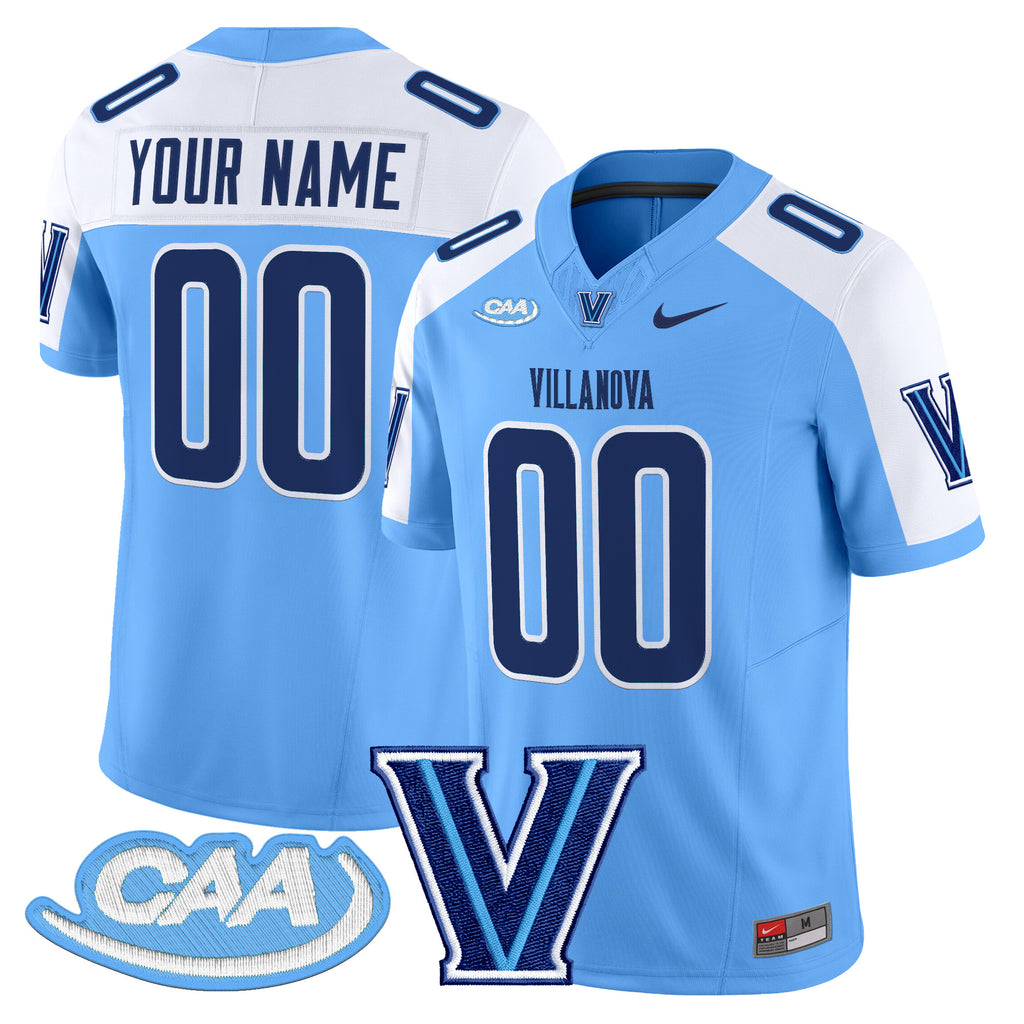 Villanova Wildcats 2025 Vapor Limited Custom Jersey - All Stitched