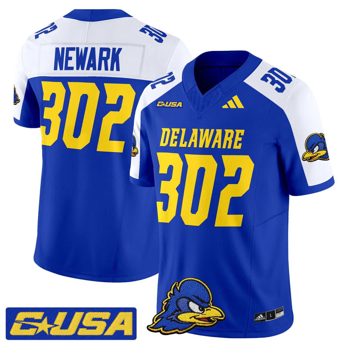 Men's Delaware Blue Hens 2025 Vapor Limited Jersey - All Stitched