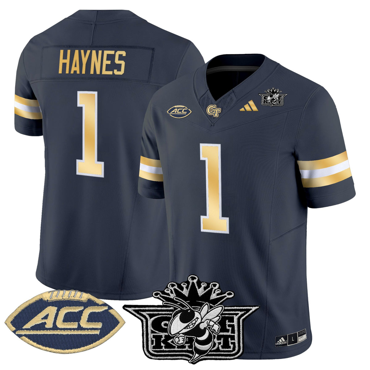 Men's Outkast x Georgia Tech Yellow Jackets 2025 Vapor Limited Jersey - All stitched