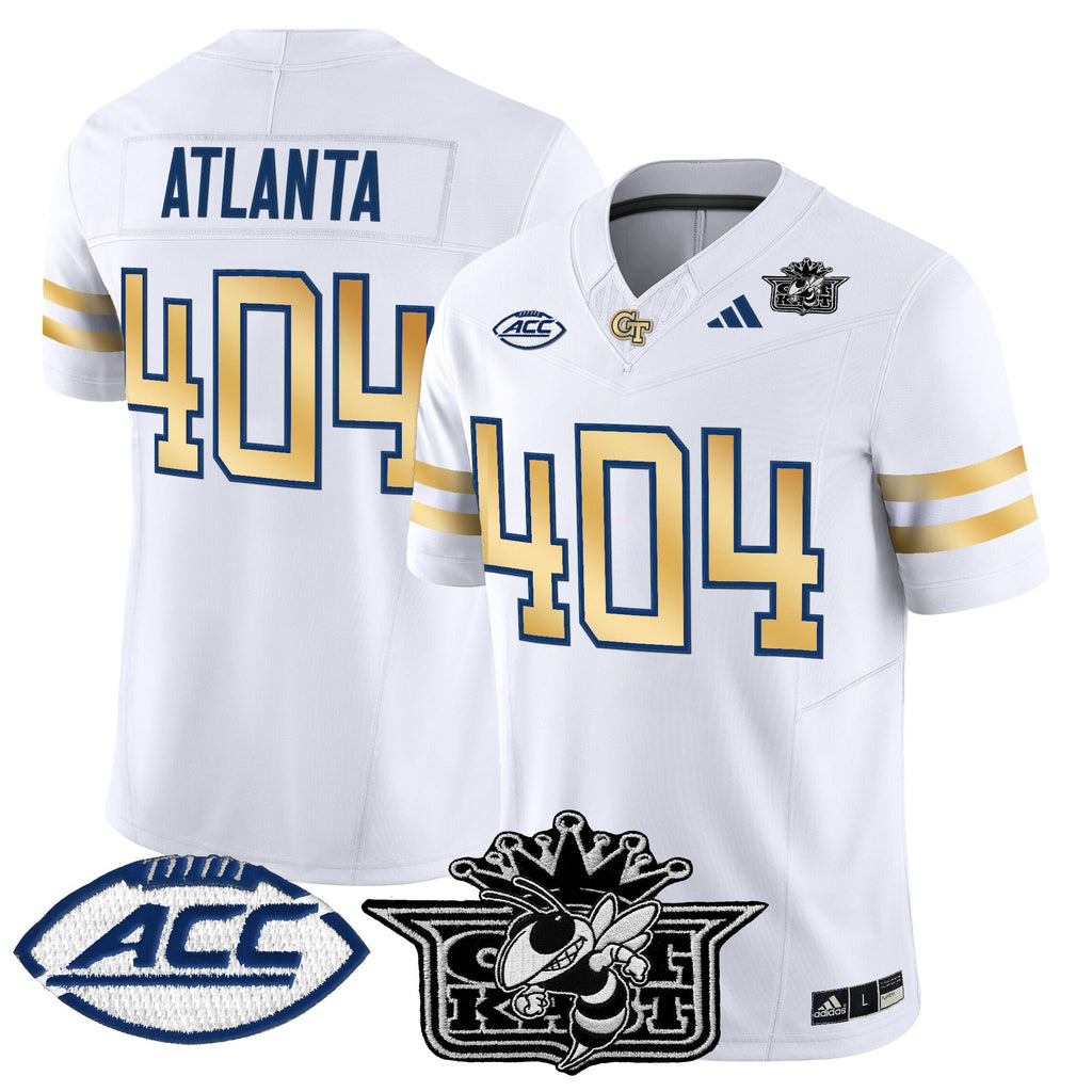Men's Outkast x Georgia Tech Yellow Jackets 2025 Vapor Limited Jersey - All stitched