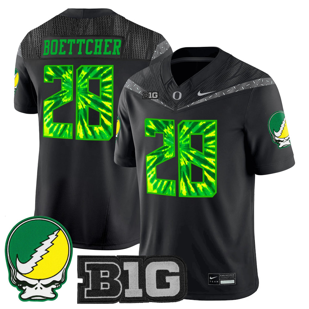 Men's Oregon Ducks 2025 "Grateful Ducks" Vapor Limited Jersey - All Stitched