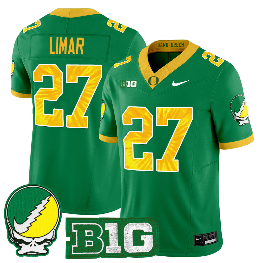Men's Oregon Ducks 2025 "Grateful Ducks" Vapor Limited Jersey - All Stitched