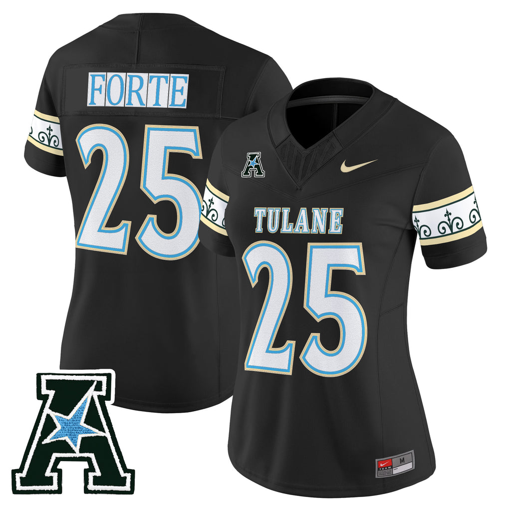 Women's Tulane Green Wave 2025 'City Edition' Vapor Limited Jersey - All Stitched