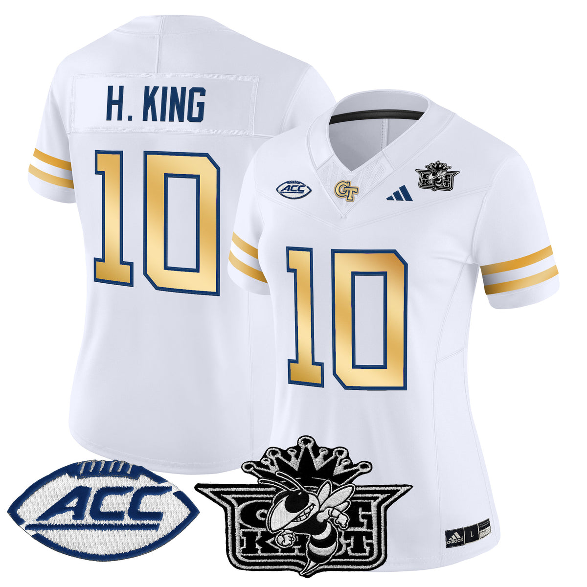 Women's Outkast x Georgia Tech Yellow Jackets 2025 Vapor Limited Jersey - All stitched