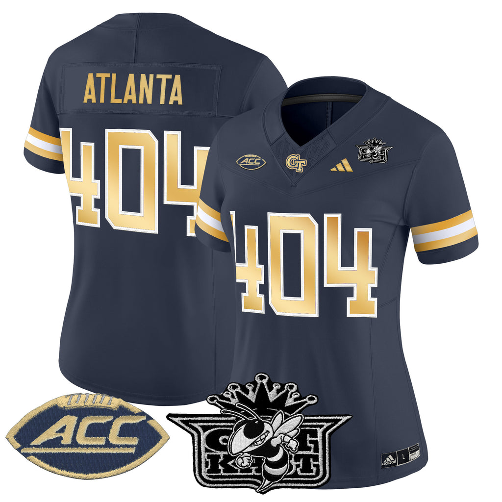 Women's Outkast x Georgia Tech Yellow Jackets 2025 Vapor Limited Jersey - All stitched