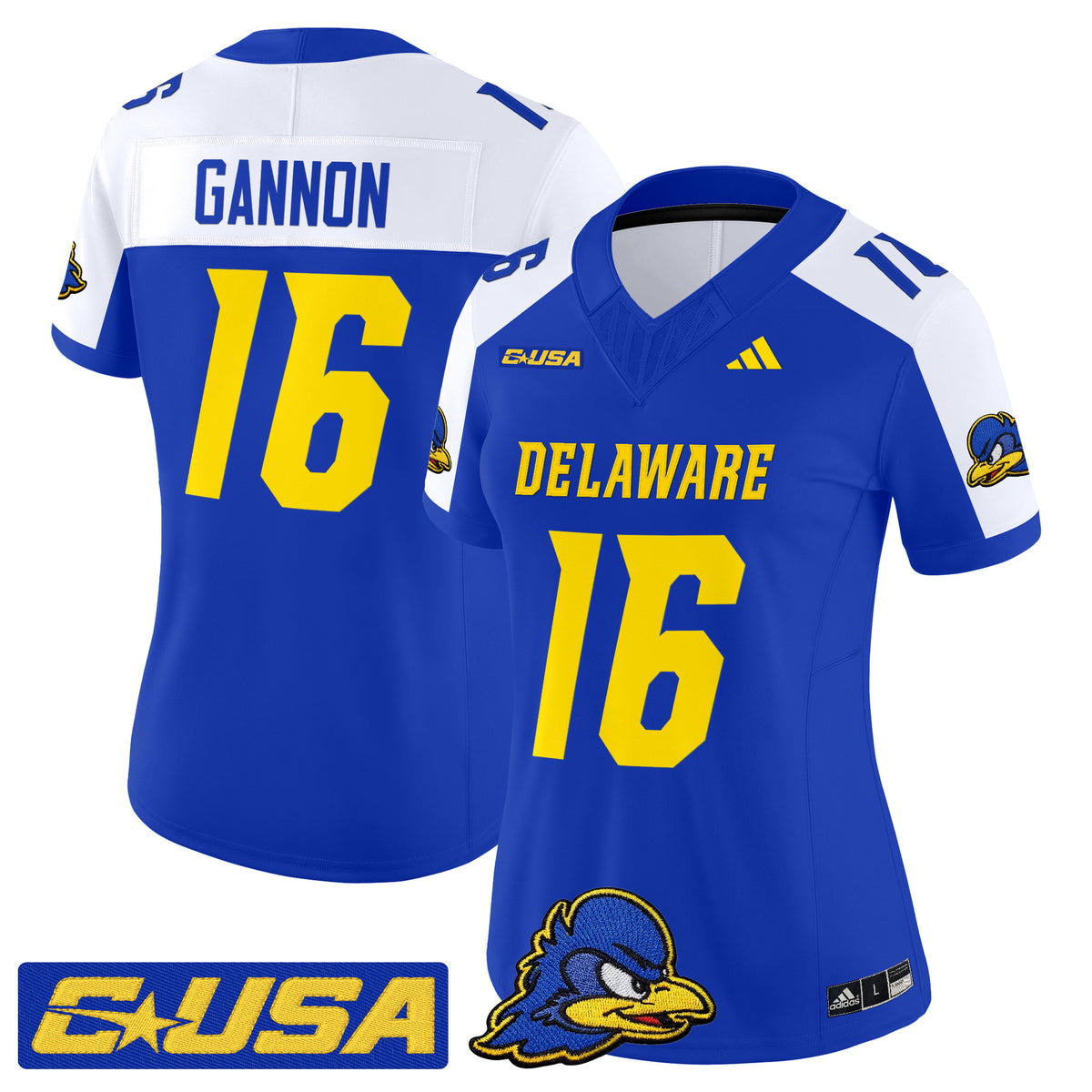 Women's Delaware Blue Hens 2025 Vapor Limited Jersey - All Stitched