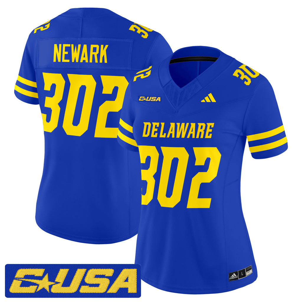 Women's Delaware Blue Hens 2025 Vapor Limited Jersey - All Stitched