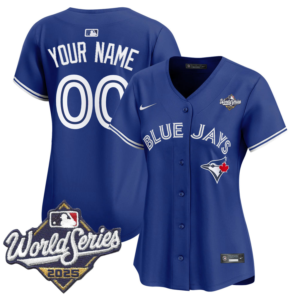 Toronto Blue Jays 2025 World Series Vapor Premier Limited Custom Jersey V2 - All Stitched