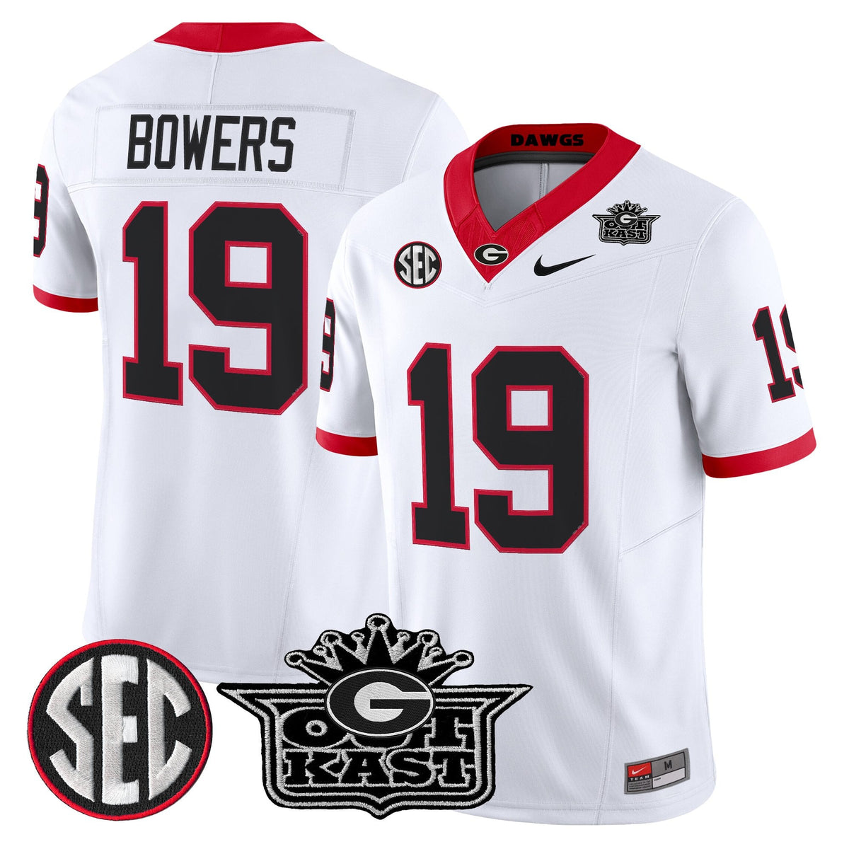 Men's Outkast x Georgia Bulldogs Vapor Limited Jersey - All stitched