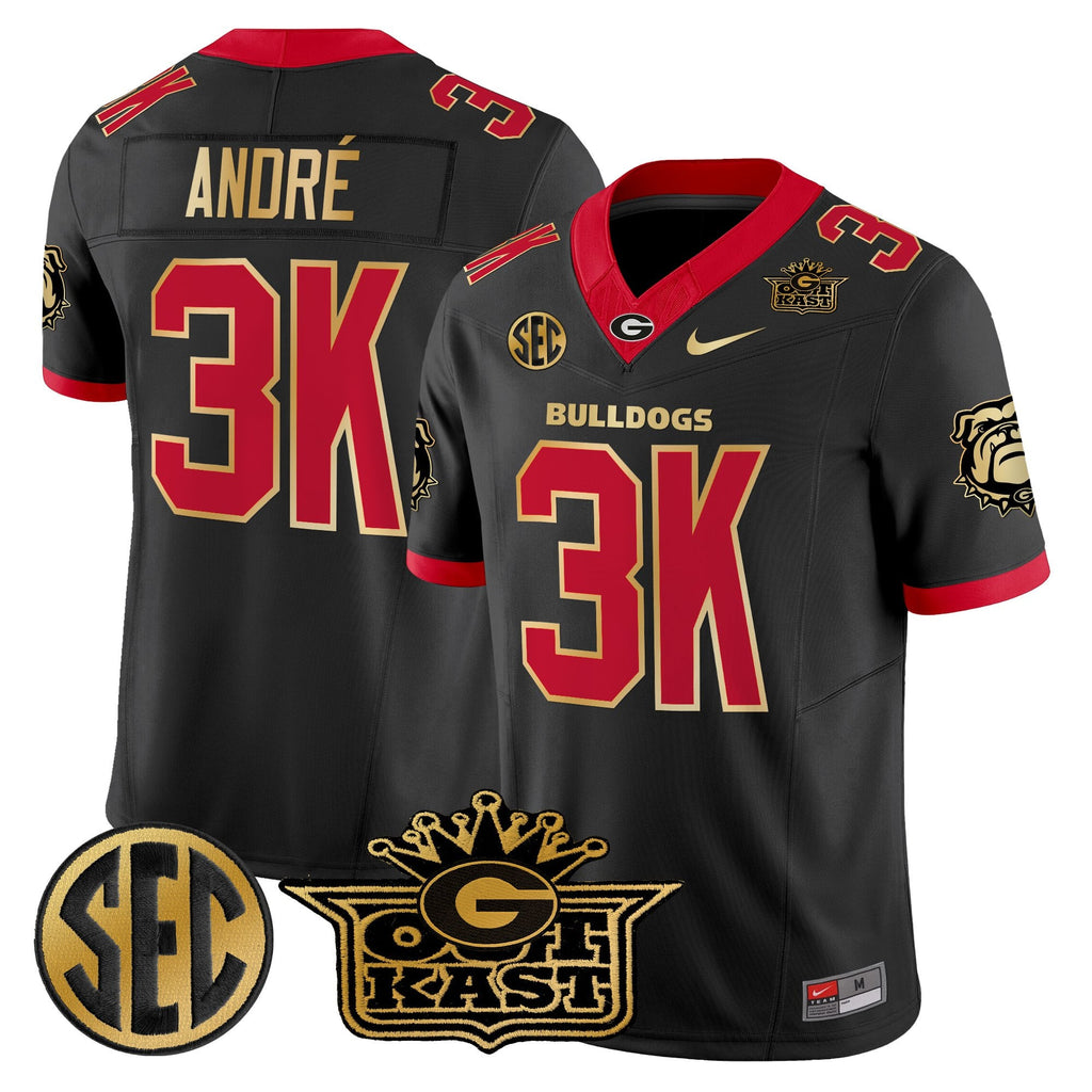Men's Outkast x Georgia Bulldogs Vapor Limited Jersey - All stitched