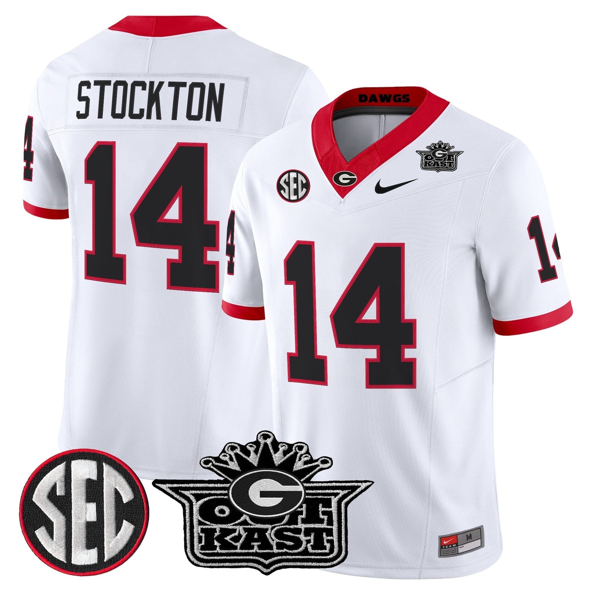 Men's Outkast x Georgia Bulldogs Vapor Limited Jersey - All stitched