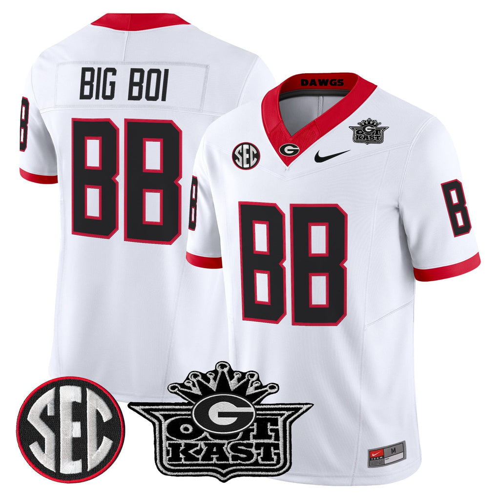 Men's Outkast x Georgia Bulldogs Vapor Limited Jersey - All stitched