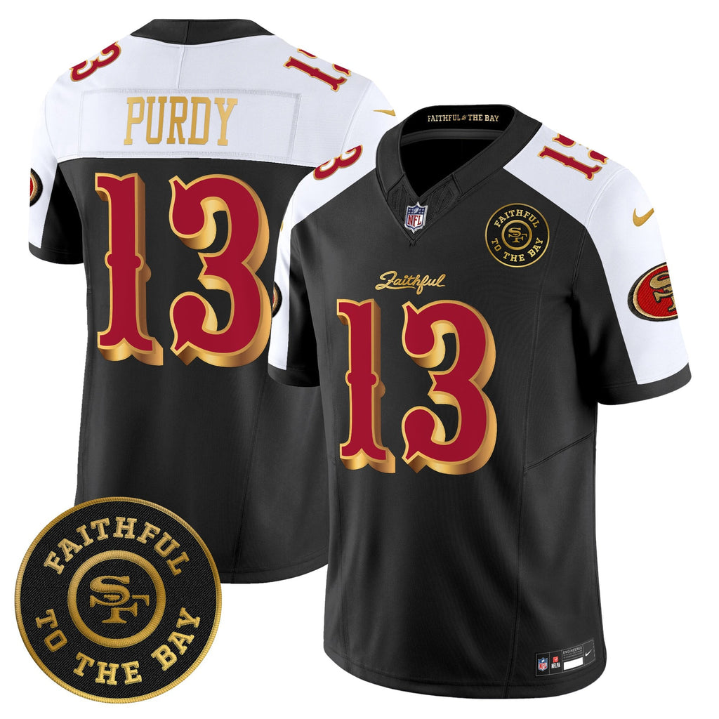 Men's 49ers “Rivalries” Vapor Limited Jersey - Faithful To The Bay Patch - All Stitched