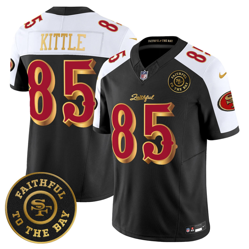Men's 49ers “Rivalries” Vapor Limited Jersey - Faithful To The Bay Patch - All Stitched