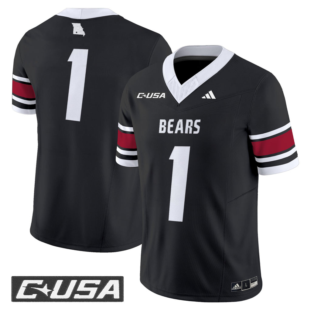Men's Missouri State Bears 2025 Vapor Limited Jersey - All Stitched