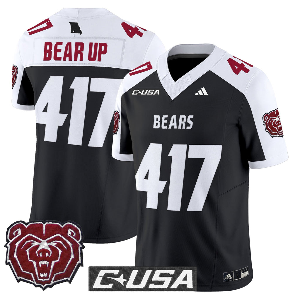Men's Missouri State Bears 2025 Vapor Limited Jersey - All Stitched