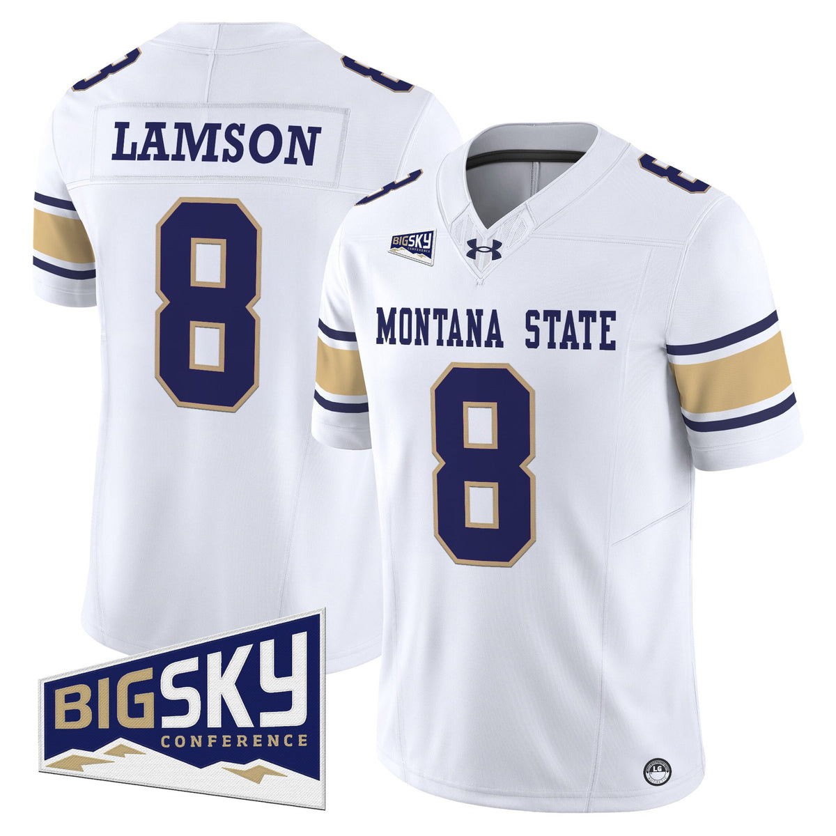 Men's Montana State Bobcats 2025 Vapor Limited Jersey - All Stitched