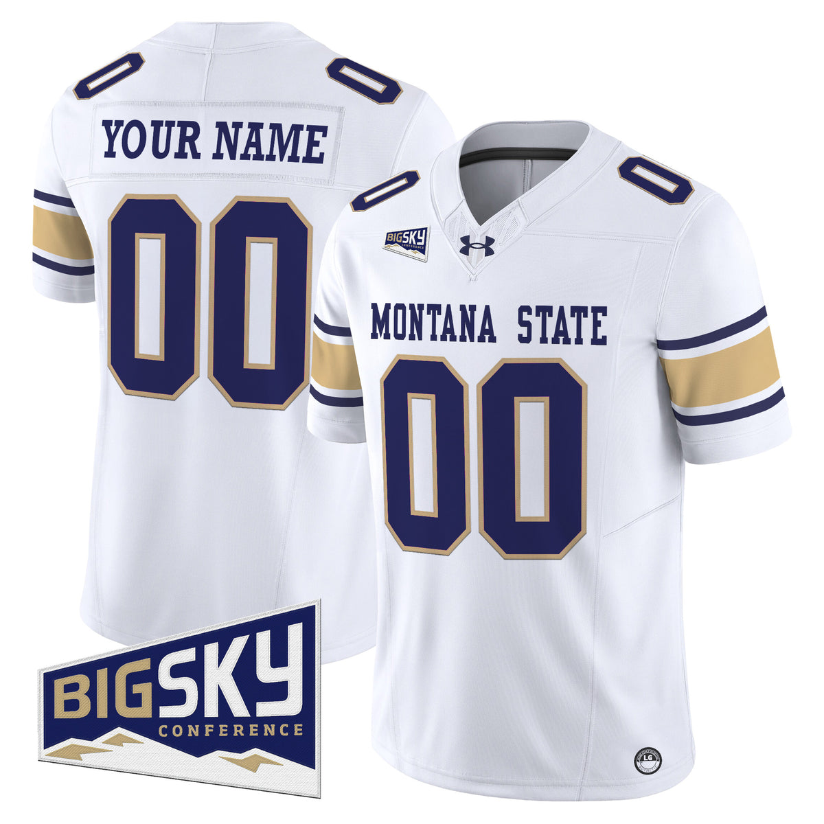 Montana State Bobcats 2025 Vapor Limited Custom Jersey - All Stitched