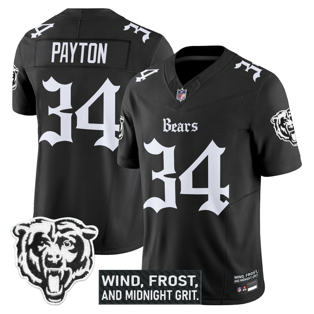 Men's Chicago Bears 'Gothic Midway Legacy' Vapor Limited Jersey - All Stitched