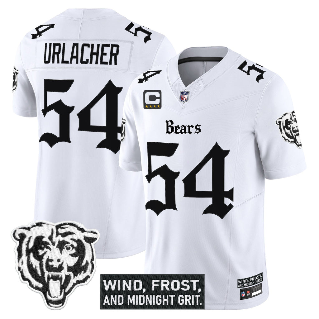 Men's Chicago Bears 'Gothic Midway Legacy' Vapor Limited Jersey - All Stitched