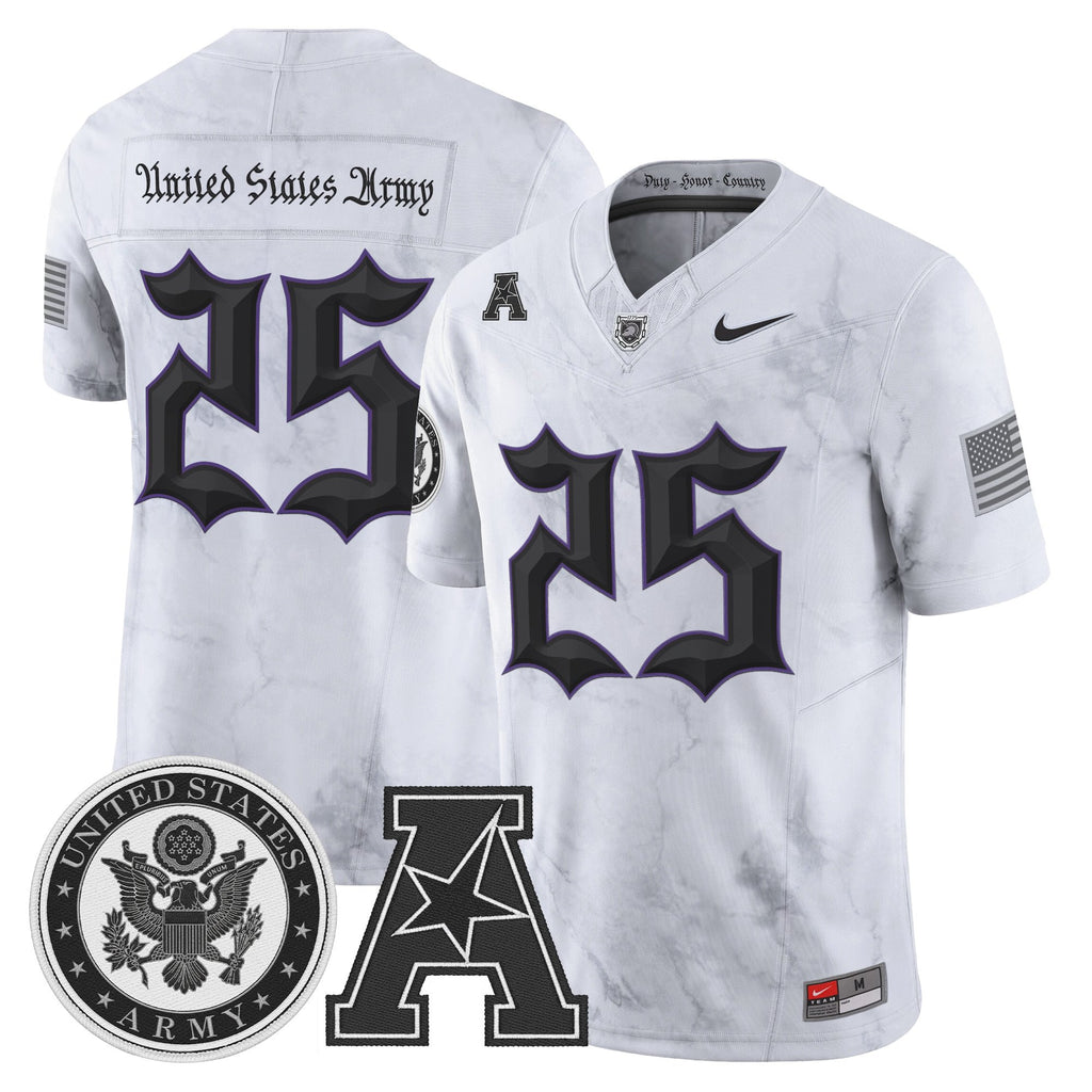 Men's Army Black Knights Honoring 250 Years Of Service And Sacrifice Vapor Limited Jersey - All Stitched