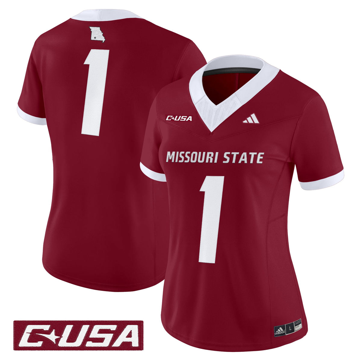 Women's Missouri State Bears 2025 Vapor Limited Jersey - All Stitched