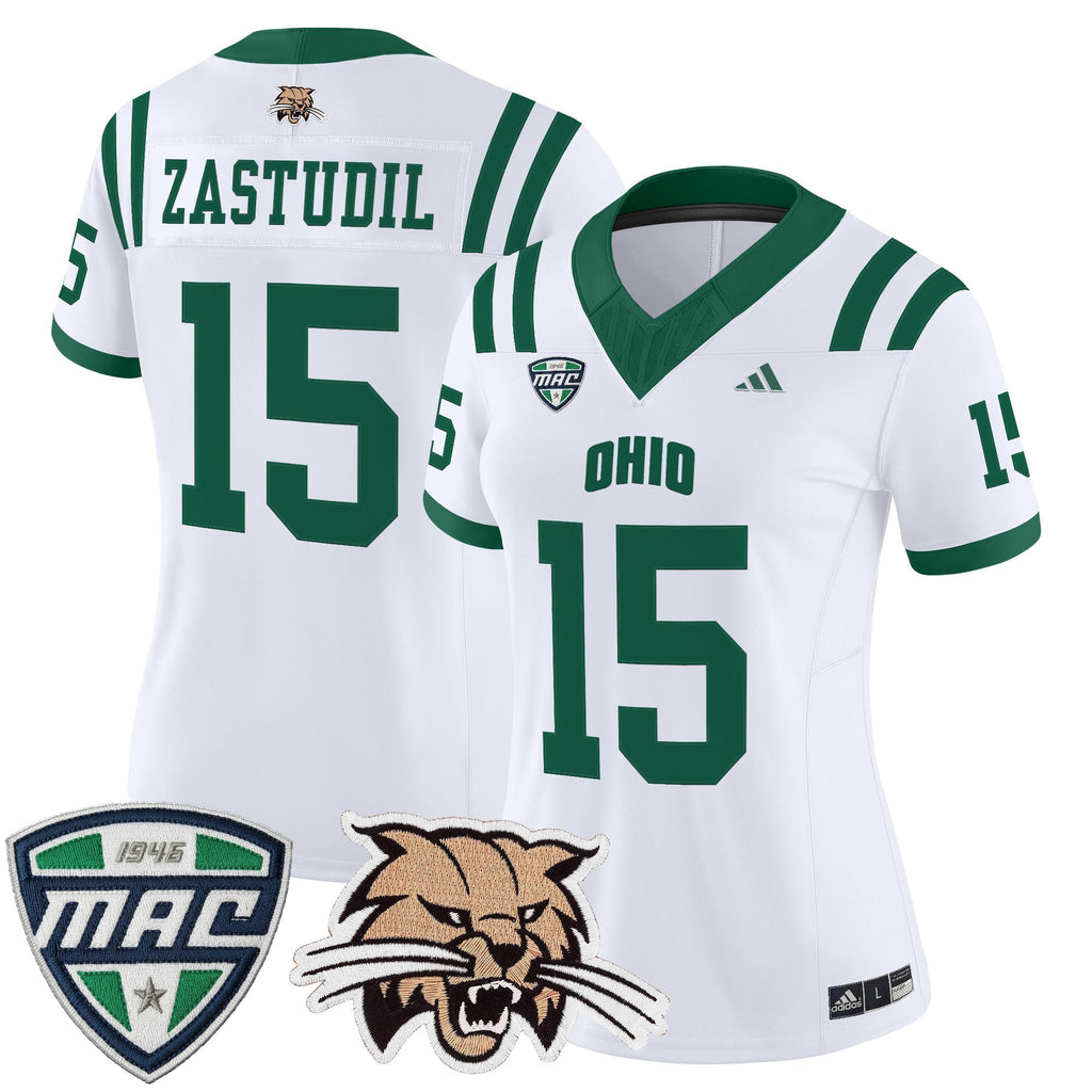 Women's Ohio Bobcats 2025 Vapor Limited Jersey - All Stitched