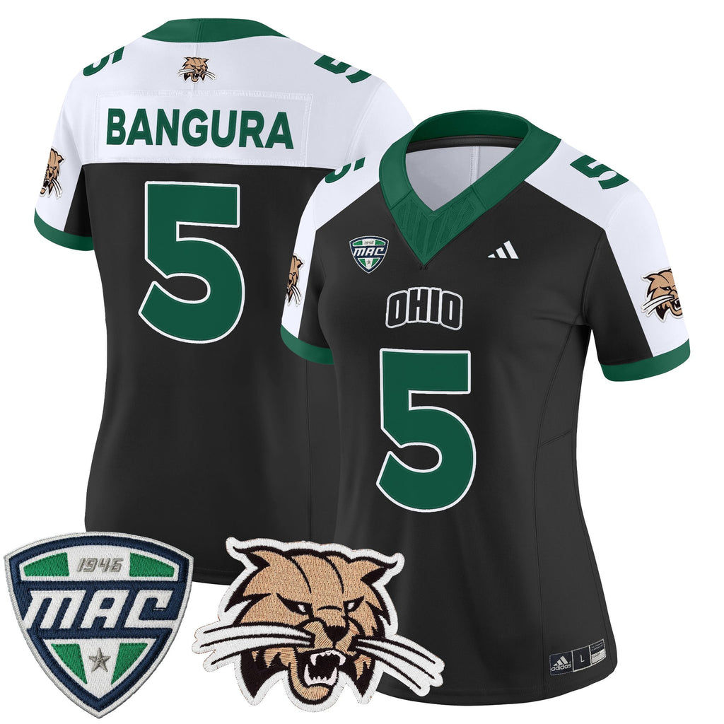 Women's Ohio Bobcats 2025 Vapor Limited Jersey - All Stitched