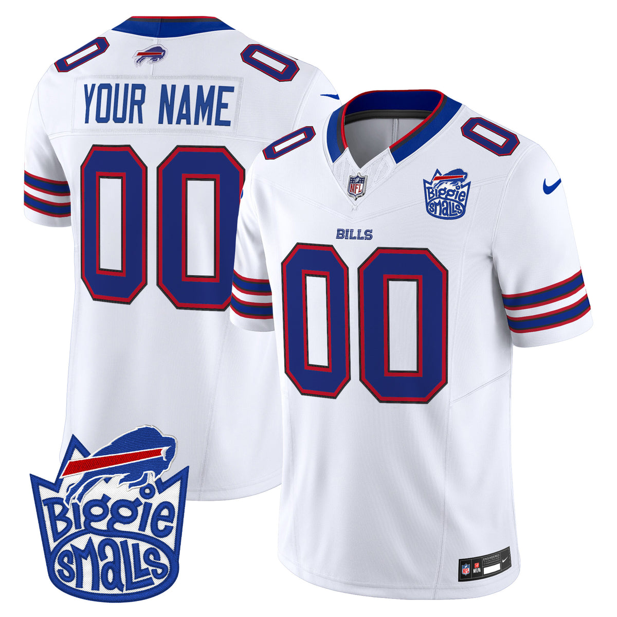 Biggie Smalls × Buffalo Bills Vapor Limited Custom Jersey - All stitched